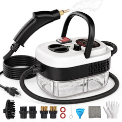 Limpiadora a Vapor Portátil 2500 W para Limpieza del Hogar y Auto
