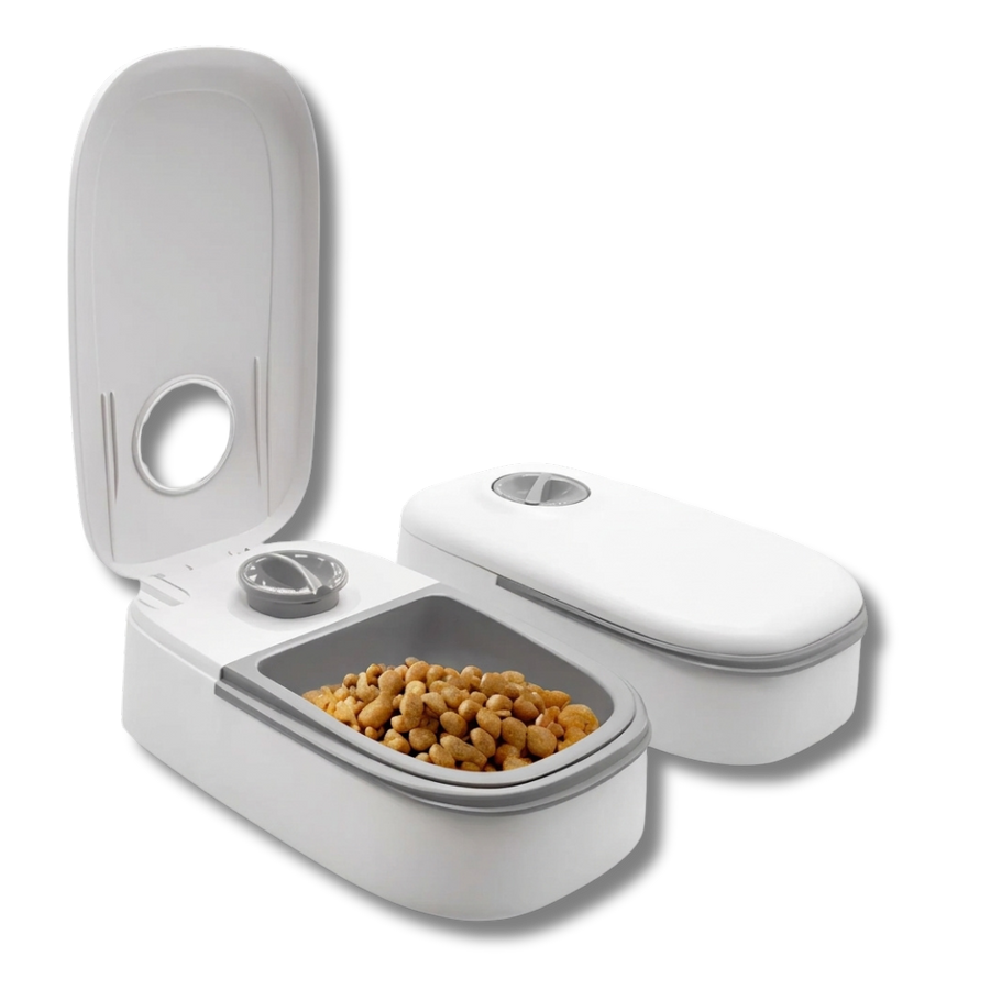 Comedero Automático Programable para Mascotas de 2 Porciones