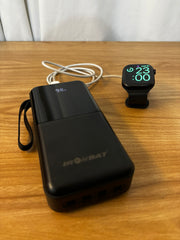 Power Bank Ironbat 20.000 mAh — hasta 22.5W con cables integrados