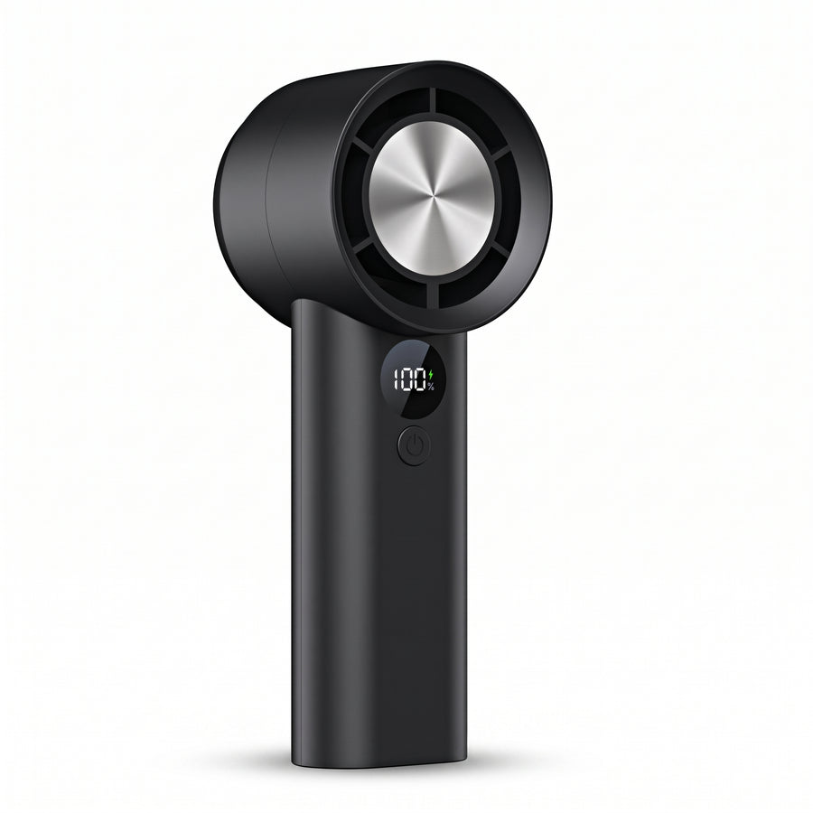 Mini Ventilador Portátil Turbo Recargable USB-C