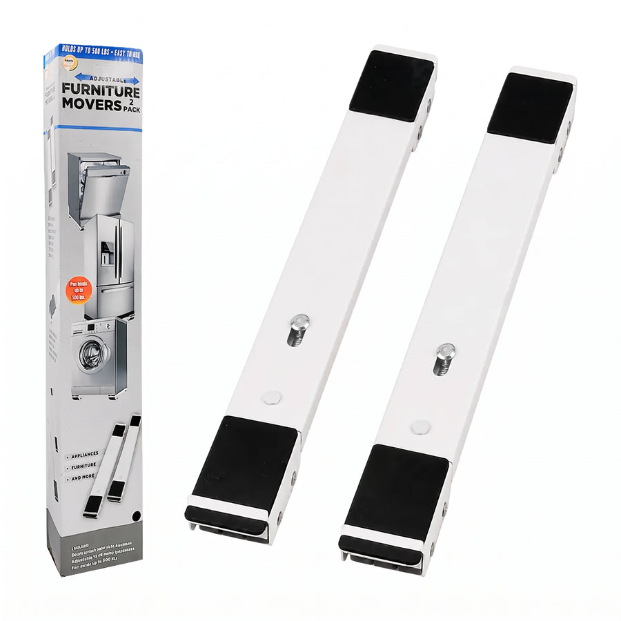 Base Móvil Ajustable para Electrodomésticos y Muebles Pesados (Hasta 220 kg)