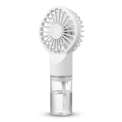 Mini Ventilador Portátil con Atomizador de Agua Recargable USB