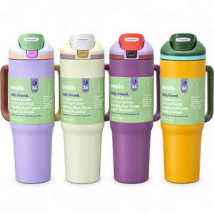 Vaso Térmico Owala FreeSip 40 oz (1,18 L) con Pitillo Integrado