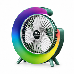 Ventilador de Escritorio Portátil Colorful Desktop Fan