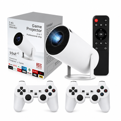 Proyector Game 2 en 1 con Consola Retro Integrada