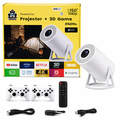 Proyector S40 con Consola Retro Integrada