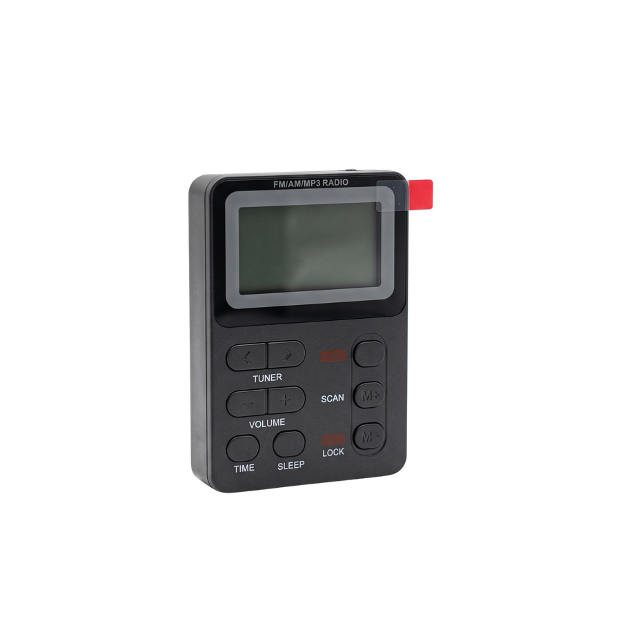 Radio Portátil Digital FM/AM/MP3 con Pantalla LCD