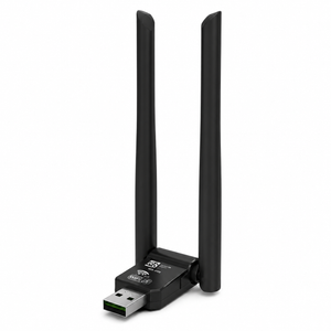 Adaptador USB Wi-Fi 6 R8 WA-006 Dual Band AX300M con 2 Antenas