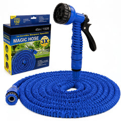 Manguera Expandible Magic Hose 45m / 150ft + Pistola de Riego Multifunción