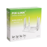Router Inalámbrico PIX-LINK Wireless-N con 4 Antenas