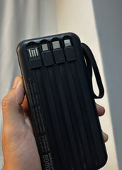 Power Bank Ironbat 20.000 mAh — hasta 22.5W con cables integrados
