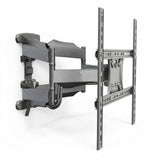 Soporte Base de Pared Giratorio Doble Brazo Articulado para TV de 32" a 75"