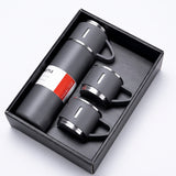 Set de Termo al Vacío de Acero Inoxidable 500 ml con 3 Pocillos