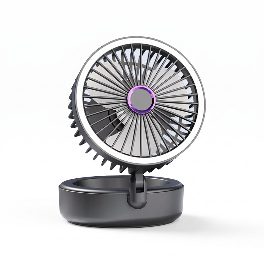 Mini Ventilador Portátil Plegable de Escritorio con Ángulo Ajustable