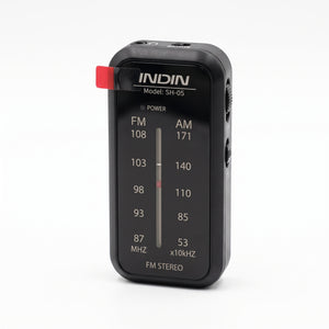 Radio Portátil de Bolsillo INDIN SH-05 AM/FM Stereo