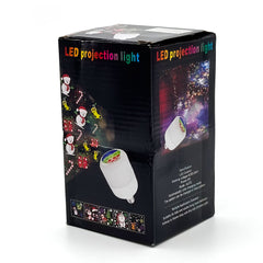Bombillo Proyector LED Navideño Giratorio