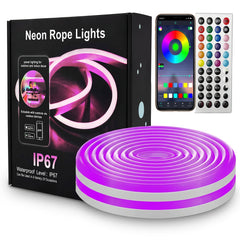ira de Luces LED Neón Inteligente de 10 Metros IP67 (Neon Rope Lights)