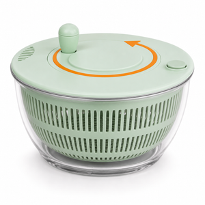 Centrífuga Manual para Ensaladas y Verduras con Recipiente