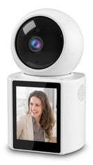 Cámara de Seguridad WiFi Full HD 1080p con Pantalla y Videollamada iCSee