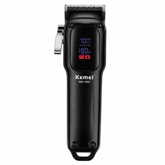 Cortadora de Cabello Kemei KM-1550 con Pantalla LCD y USB